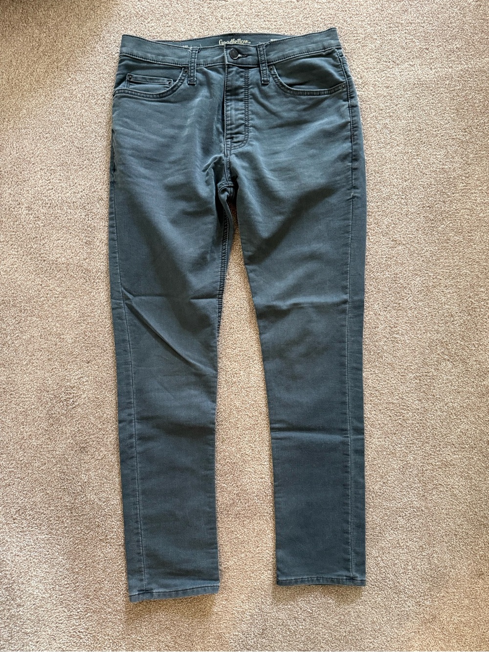 Goodfellow & Co Men's Slim Fit Charcoal Chinos